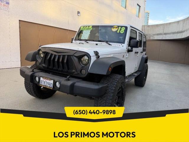 2018 Jeep Wrangler JK Unlimited Sport for sale in San Jose, CA