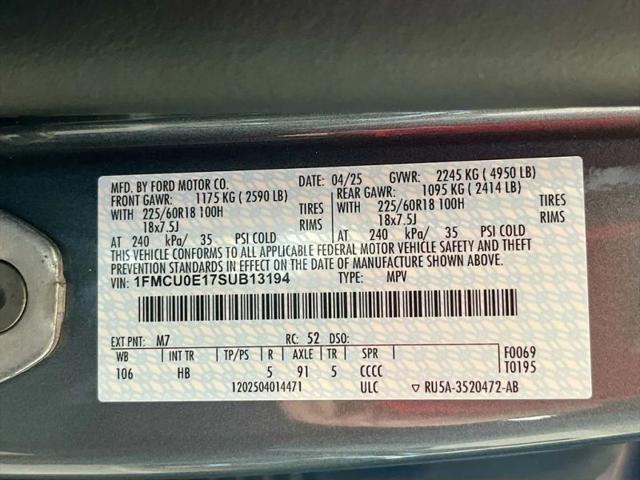 2025 Ford Escape PHEV