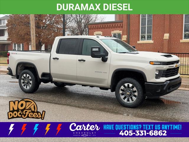 2026 Chevrolet Silverado 2500HD Crew Cab, Standard Bed, WT, 4WD for sale in Okarche, OK