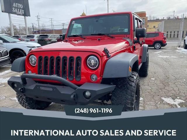 2016 Jeep Wrangler Unlimited Sport for sale in DETROIT, MI