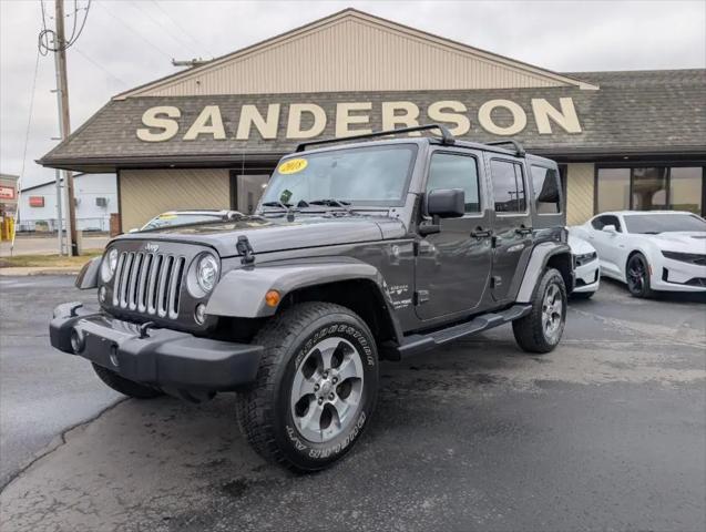 2018 Jeep Wrangler JK Unlimited Sahara 4x4 for sale in Auburn, IN