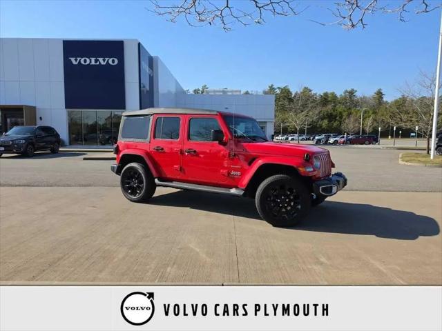 2023 Jeep Wrangler 4xe Sahara 4x4 for sale in Plymouth, MA