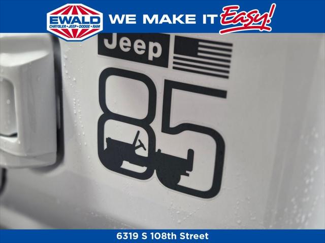 2026 Jeep Wrangler WRANGLER 4-DOOR 85TH ANNIVERSARY EDITION 2026 Jeep Wrangler WRANGLER 4-DOOR 85TH ANNIVERSARY EDITION