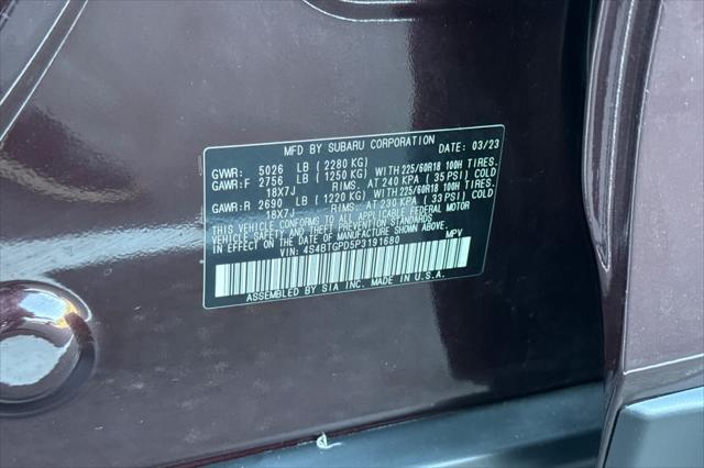 2023 Subaru Outback Touring XT