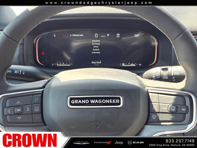 2026 Jeep Grand Wagoneer 4x2