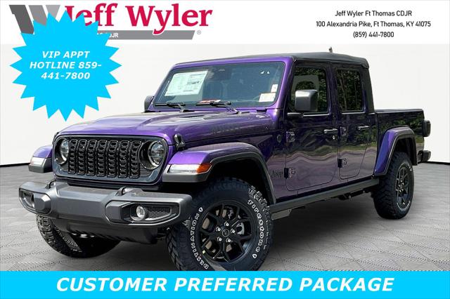 2026 Jeep Gladiator GLADIATOR WILLYS 4X4
