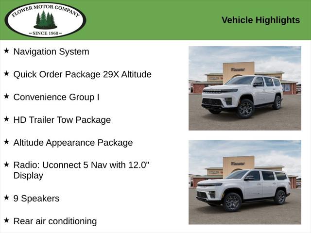 2026 Wagoneer Grand Wagoneer GRAND WAGONEER LIMITED ALTITUDE 4X4
