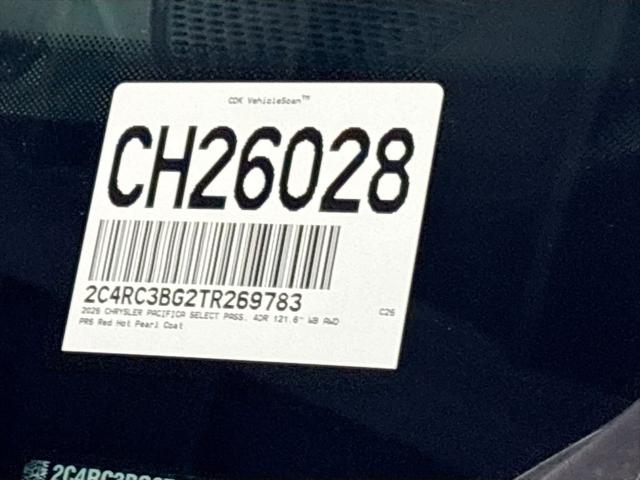2026 Chrysler Pacifica Select AWD