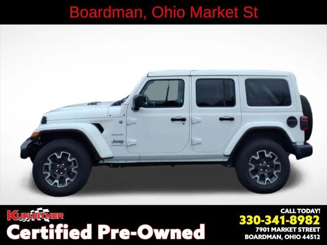 2024 Jeep Wrangler 4-Door Sahara 4x4 for sale in Youngstown, OH
