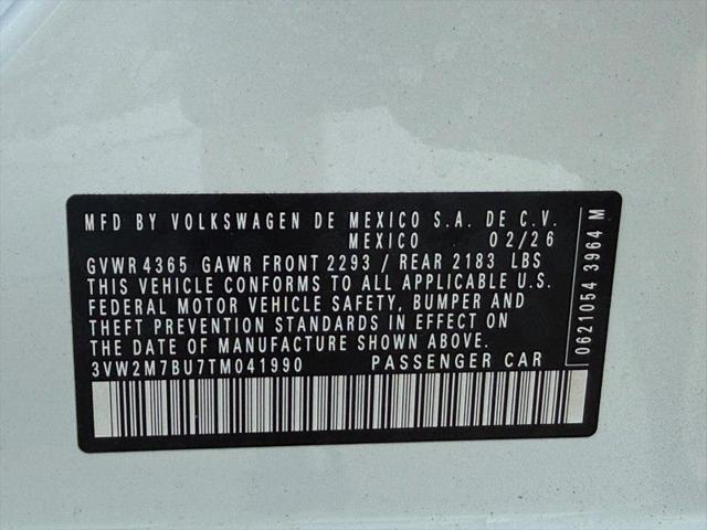 2026 Volkswagen Jetta GLI Autobahn