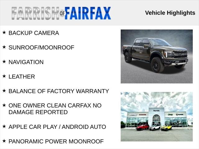 2024 Ford F-150 Raptor 2024 Ford F-150 Raptor