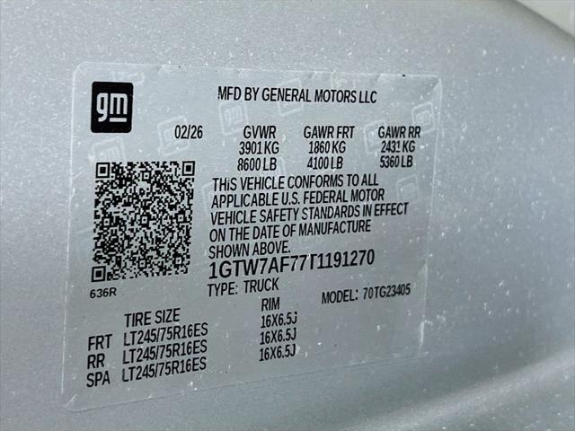 2026 GMC Savana Cargo 2500 Regular Wheelbase, Work Van, RWD