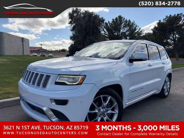2016 Jeep Grand Cherokee Summit for sale in Tucson, AZ
