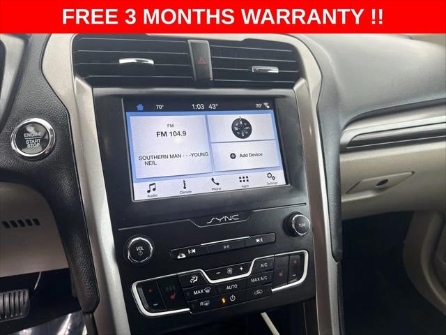 2019 Ford Fusion SEL