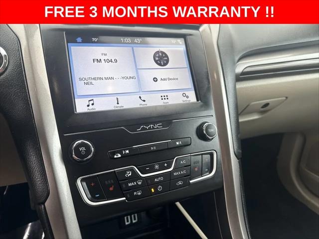 2019 Ford Fusion SEL