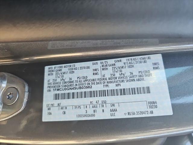 2025 Ford Escape Active