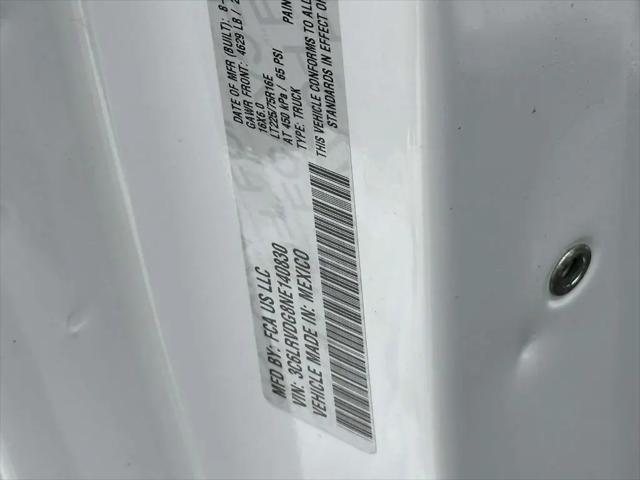 2022 Ram ProMaster 2500 Cargo Van High Roof 159" WB