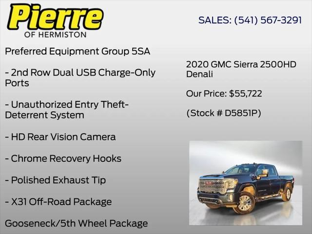 2020 GMC Sierra 2500HD Denali