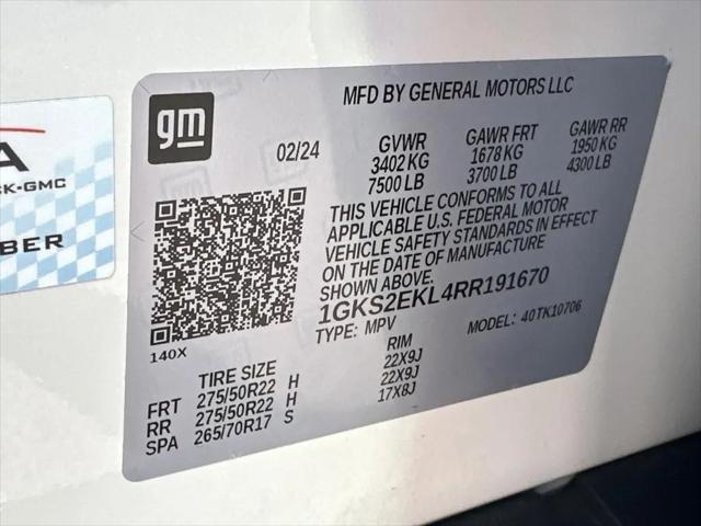 2024 GMC Yukon 4WD Denali Ultimate