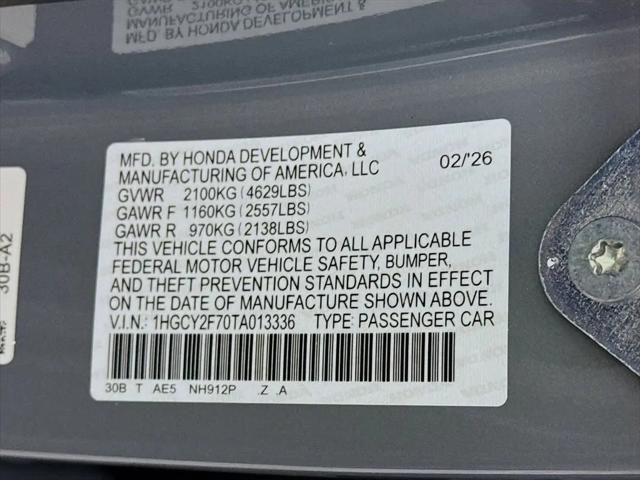 2026 Honda Accord Sedan Sport-L