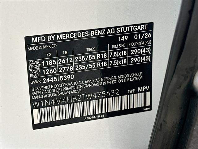 2026 Mercedes-Benz GLB 4MATIC