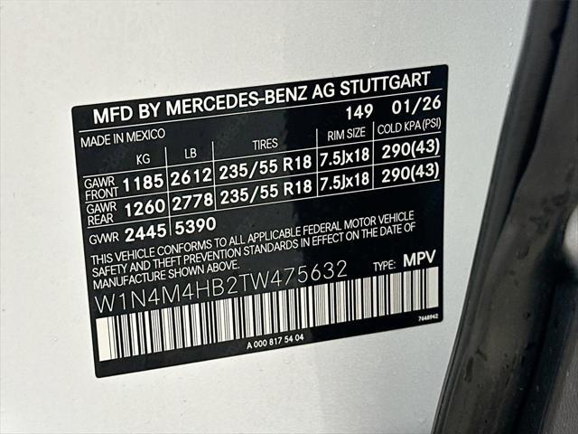 2026 Mercedes-Benz GLB 4MATIC