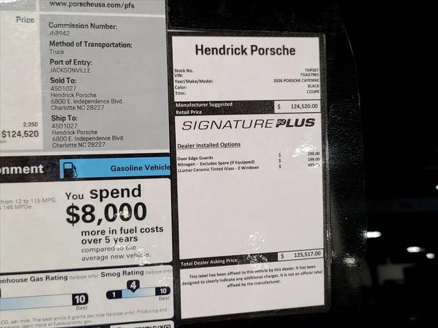 2026 Porsche Cayenne Cayenne