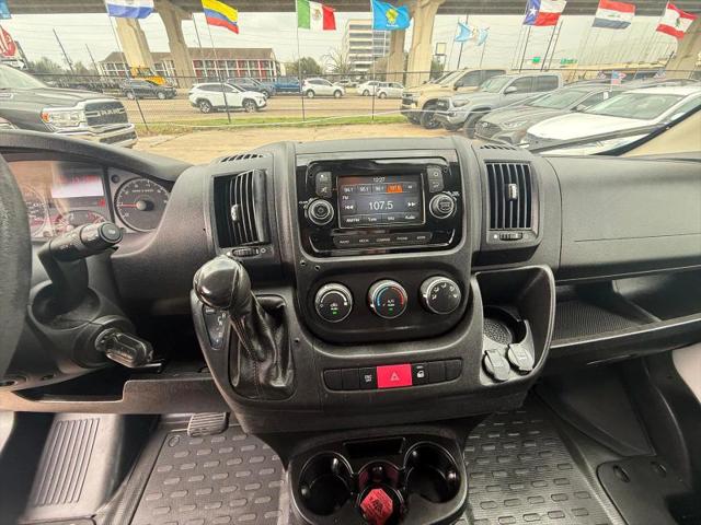 2018 Ram ProMaster Cargo Van Low Roof 118" WB