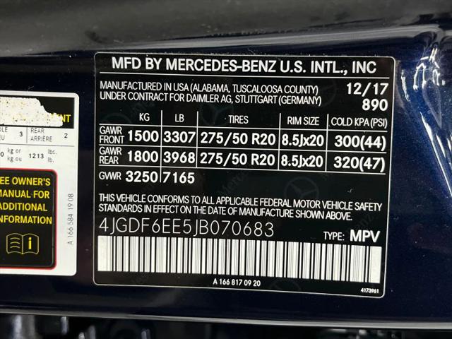 2018 Mercedes-Benz GLS GLS 450 4MATIC