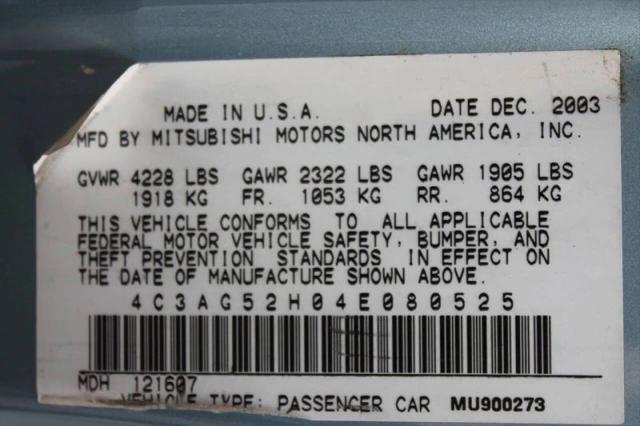 2004 Chrysler Sebring Limited