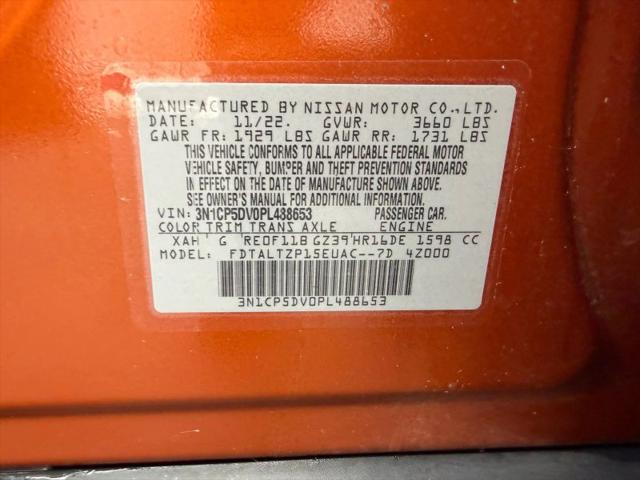 2023 Nissan Kicks SR Xtronic CVT