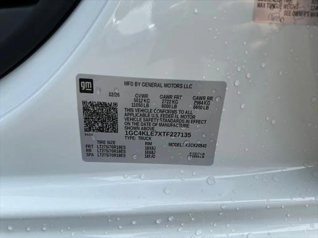2026 Chevrolet Silverado 2500HD Crew Cab, Long Bed, WT, 4WD
