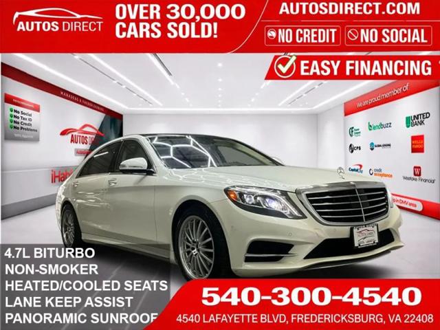 2016 Mercedes-Benz S 550 4MATIC for sale in Fredericksburg, VA