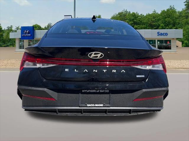 2026 Hyundai Elantra Hybrid Blue