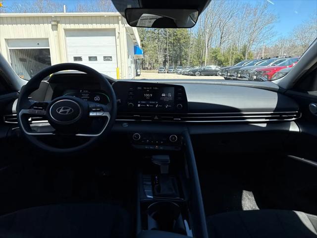 2026 Hyundai Elantra Hybrid Blue