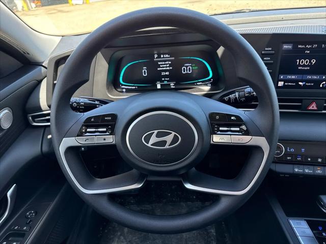 2026 Hyundai Elantra Hybrid Blue