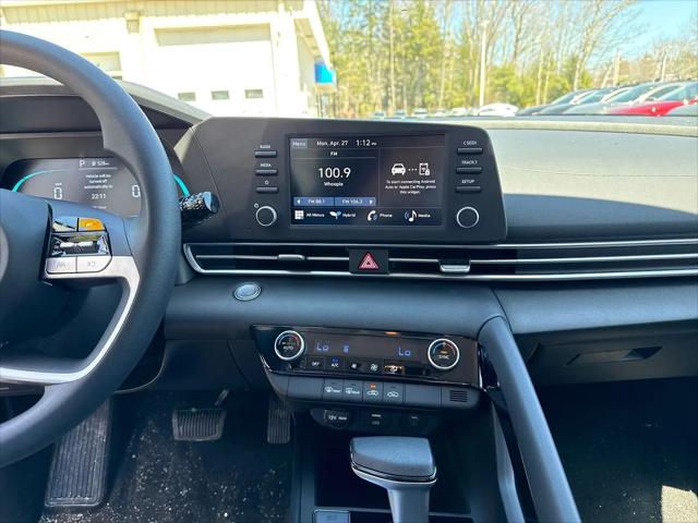 2026 Hyundai Elantra Hybrid Blue