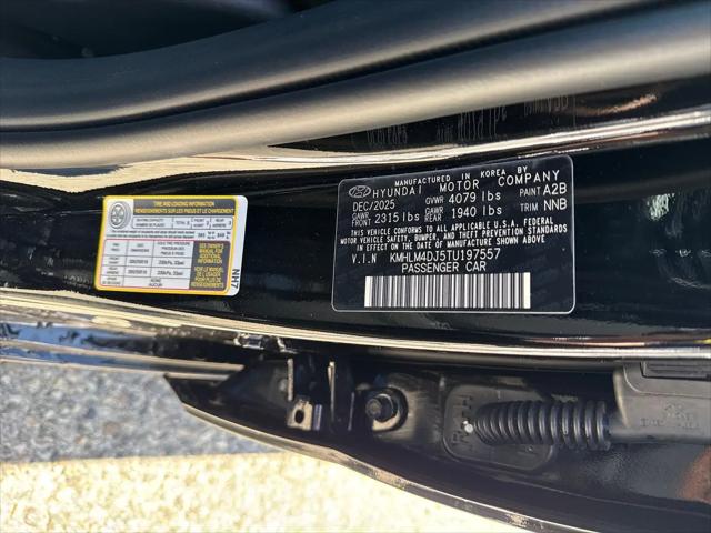 2026 Hyundai Elantra Hybrid Blue