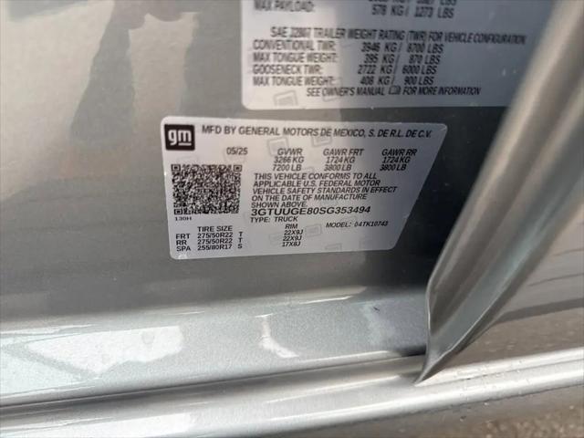 2025 GMC Sierra 1500 4WD Crew Cab Standard Box Denali