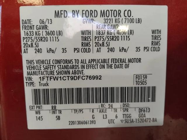 2013 Ford F-150 FX2