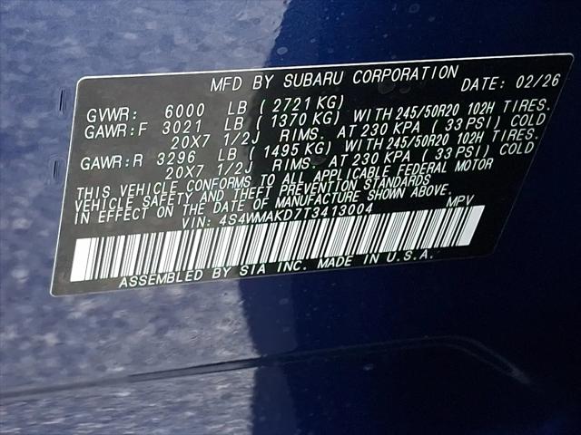 2026 Subaru Ascent Touring 7-Passenger