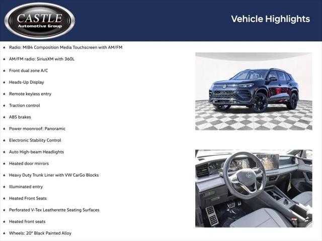 2026 Volkswagen Tiguan SE R-Line Black
