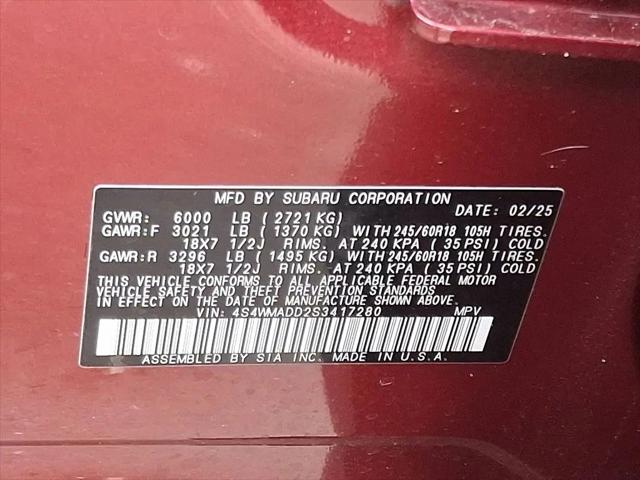 2025 Subaru Ascent Premium 7-Passenger