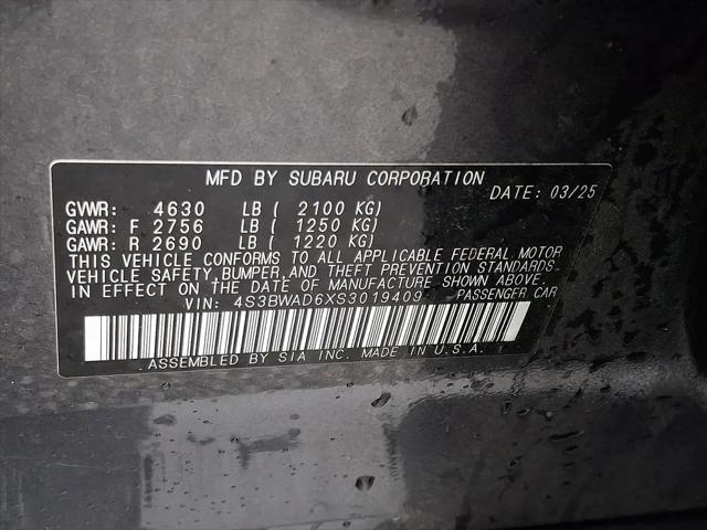 2025 Subaru Legacy Premium