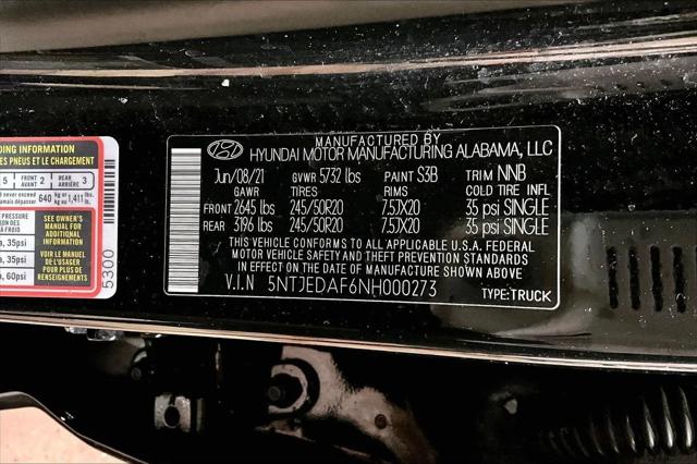 2022 Hyundai Santa Cruz Limited
