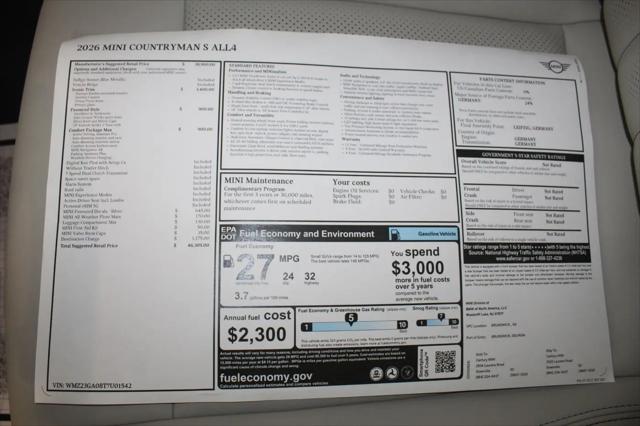 2026 MINI Cooper Countryman Cooper S