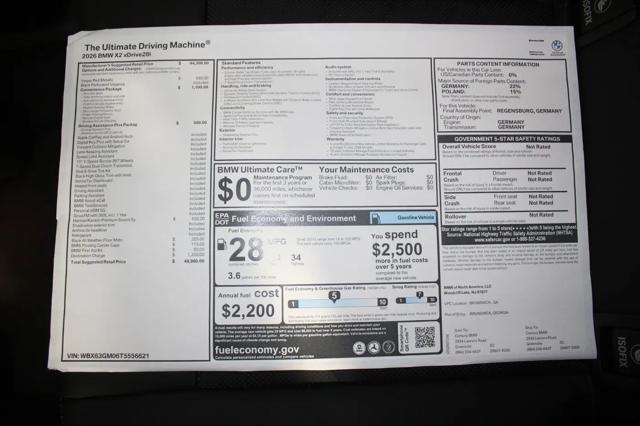 2026 BMW X2 xDrive28i