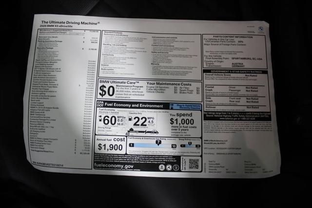 2026 BMW X5 xDrive50e