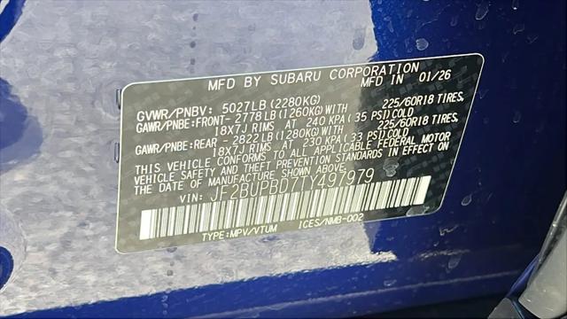 2026 Subaru Outback Premium