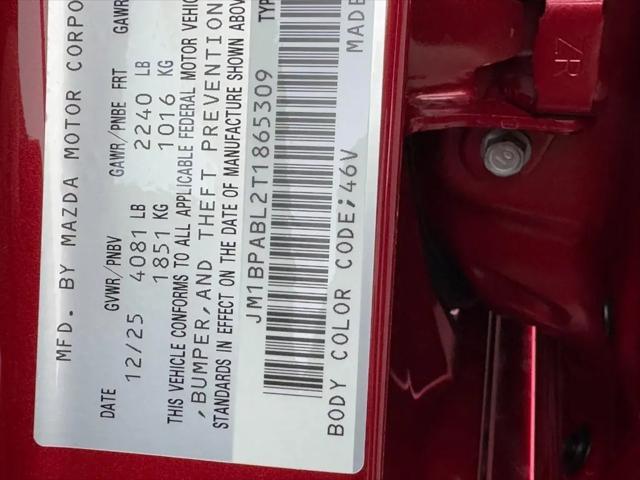2026 Mazda Mazda3 2.5 S Select Sport